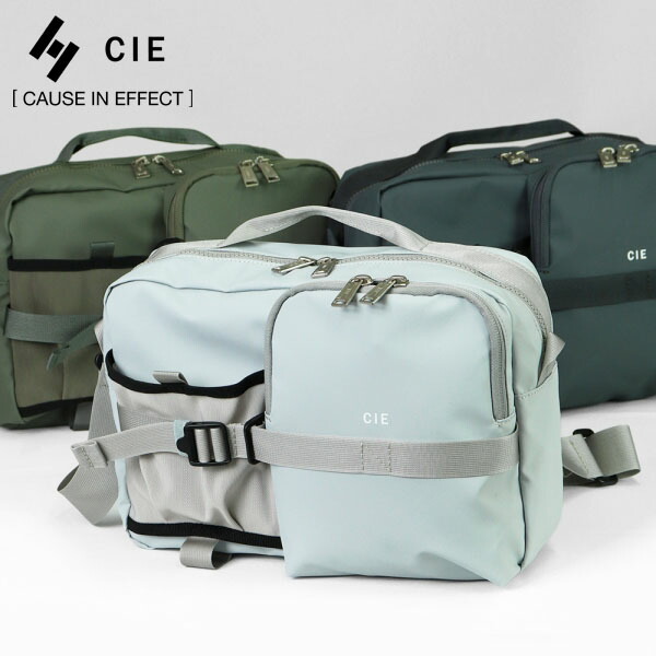 シー CIE ショルダーバッグ GRID3 BOTTLE SHOULDER BAG L グリッド3 ボトル ショルダー Lサイズ メンズ レディース 日本製 各色 032068 | ブランド [正規取扱店]【ノベルティプレゼント】