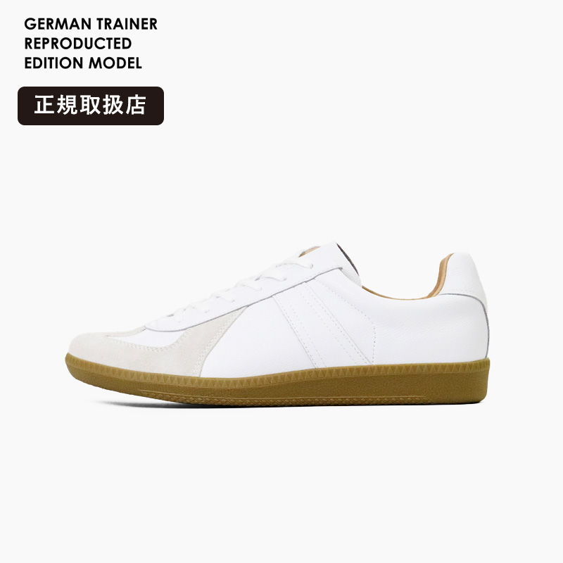 《1/2人抽選で最大100%ポイントバック》ジャーマントレーナー GERMAN TRAINER スニーカー メンズ レディース ホワイト 靴 42500 WHITE | ブランド [正規取扱店]