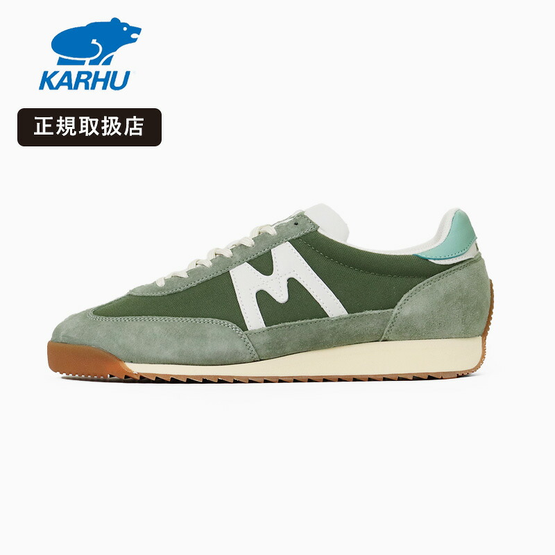 《抽選で最大100%ポイントバック★要エントリー》カルフ KARHU スニーカー MESTARI 76 メスタリ76 Flower Pack メンズ レディース 軽量 ローカット レトロスニーカー カジュアル 北欧デザイン ティー ライケン KH805098 Tea Lichen 2026SS 正規取扱店|VIOLAL NEO