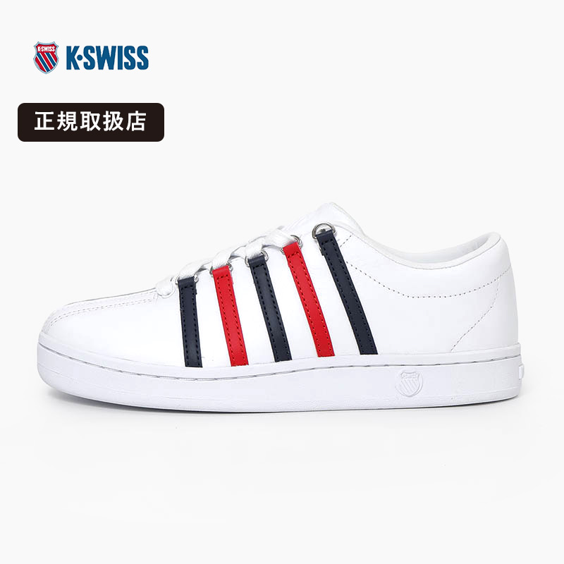 《抽選で最大100%ポイントバック★要エントリー》ケースイス K-SWISS Ｋスイス スニーカー メンズ レディース CLASSIC 88 クラシック88 ホワイト Dブルー レッド WHITE&times;D/BLUE&times;RED 靴 2KSU-088 WDR | ブランド [正規取扱店]｜VIOLAL NEO