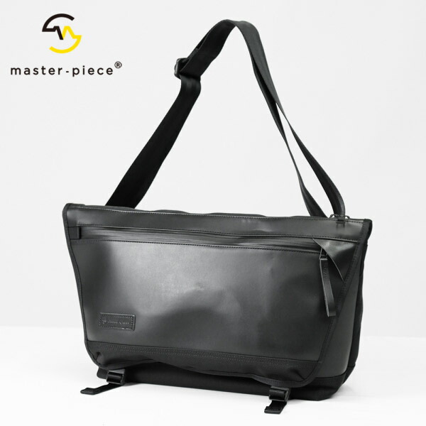 マスターピース master-piece メッセンジャーバッグ slick leather ver. スリック レザー メンズ ショルダーバッグ 02487-L | ブランド [正規取扱店]【ノベルティプレゼント】
