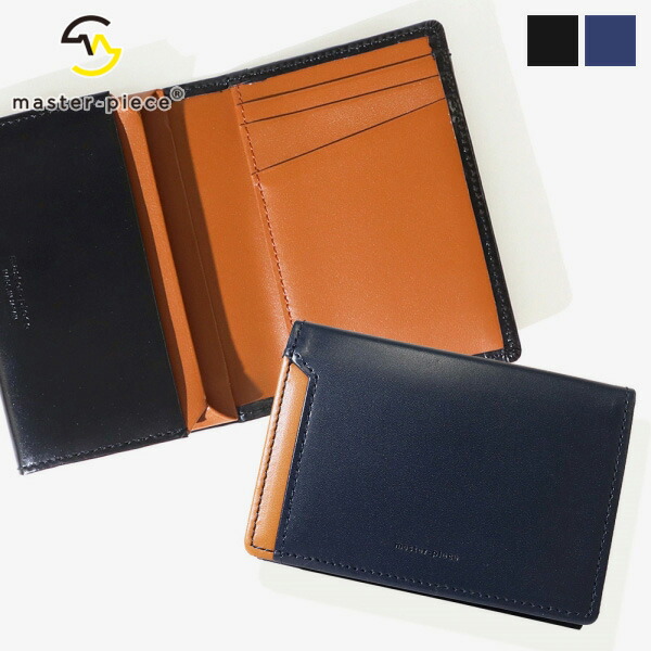 《1/2人抽選で最大100%ポイントバック》マスターピース master-piece 名刺入れ Notch ノッチ カードケース レザー 各色 223054 | ブランド [正規取扱店] 10,032円