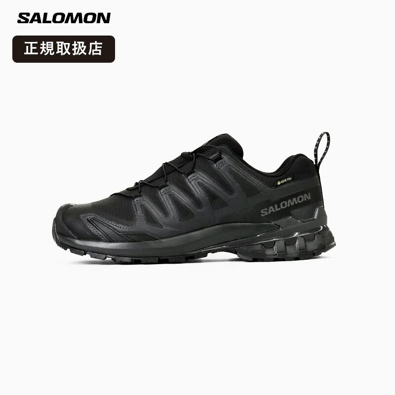 サロモン SALOMON メンズ スニーカー XA PRO 3D V9 WIDE GTX ゴアテックス 防水 トレイルランニングシューズ 靴 ワイド 2026SS 新作 ブラック L47277000 | ブランド [正規取扱店]