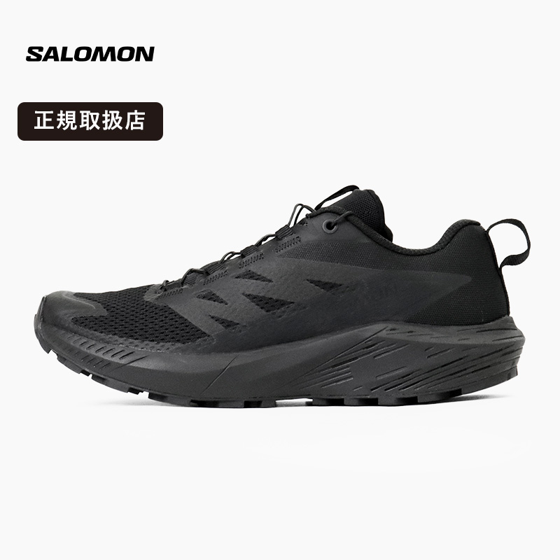 《抽選で最大100%ポイントバック★要エントリー》サロモン SALOMON スニーカー レディース センスライド SENSE RIDE 5 SR トレイルランニングシューズ ジョギング トレラン 普段履き 業務用 作業用 靴 2026SS 新作 オールブラック L47377600 | ブランド [正規取扱店]｜VIOLAL NEO