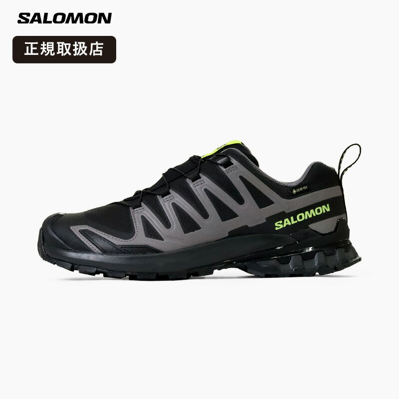 サロモン SALOMON メンズ スニーカー XA PRO 3D V9 GTX トレイルランニングシューズ ゴアテックス GORE-TEX 防水 アウトドア 登山 ハイキング 軽量 L47987300 ブラック 2026ss | ブランド [正規取扱店]