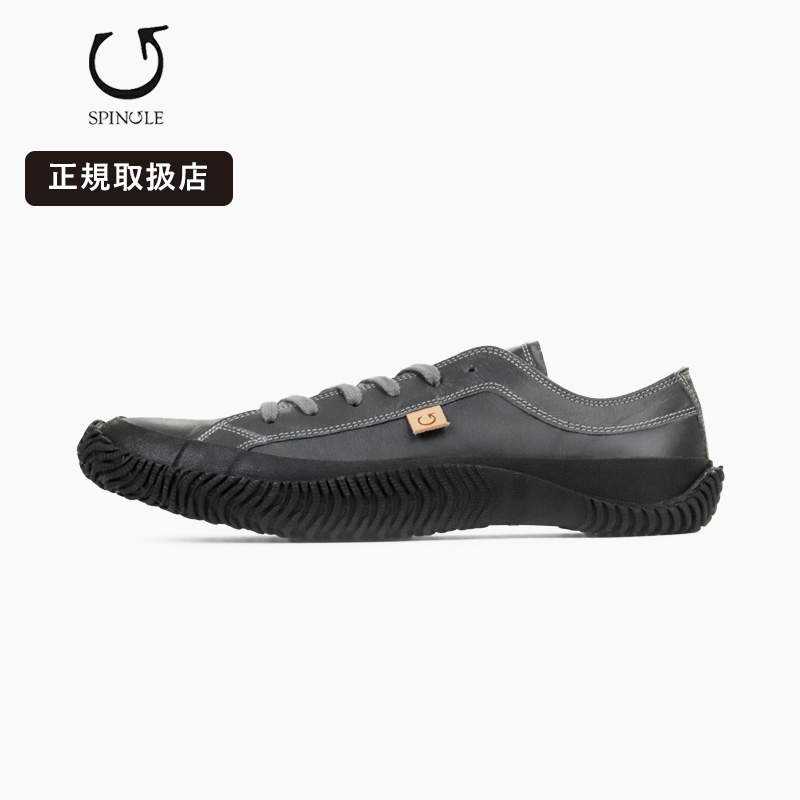 スピングル SPINGLE スニーカー メンズ カンガルーレザー 日本製 靴 シューズ チャコールグレー SP-110 108 Charcoal Gray | ブランド [正規取扱店]