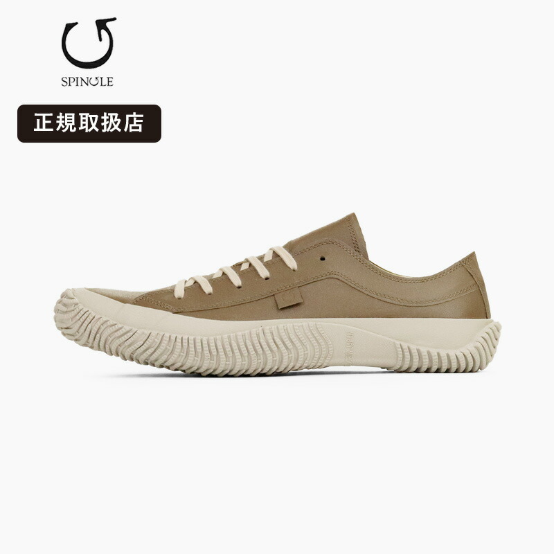 スピングル SPINGLE スニーカー メンズ カンガルーレザー 日本製 靴 シューズ オリーブ グレー SP-110 221 Olive Gray | ブランド [正規取扱店]