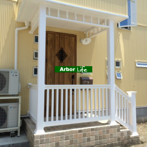 ポーチ 樹脂 フェンス 飾り 白 オーナメント サーファーズハウス ポーチスパンドル ウッドデッキ テラス お揃い ブラケット Diy Pvc 腐らない 簡単 ポーチフェンス バイナルフェンス カバードポーチ 軒飾り 高さ254 幅24 11kgサイズ Painfreepainrelief Com