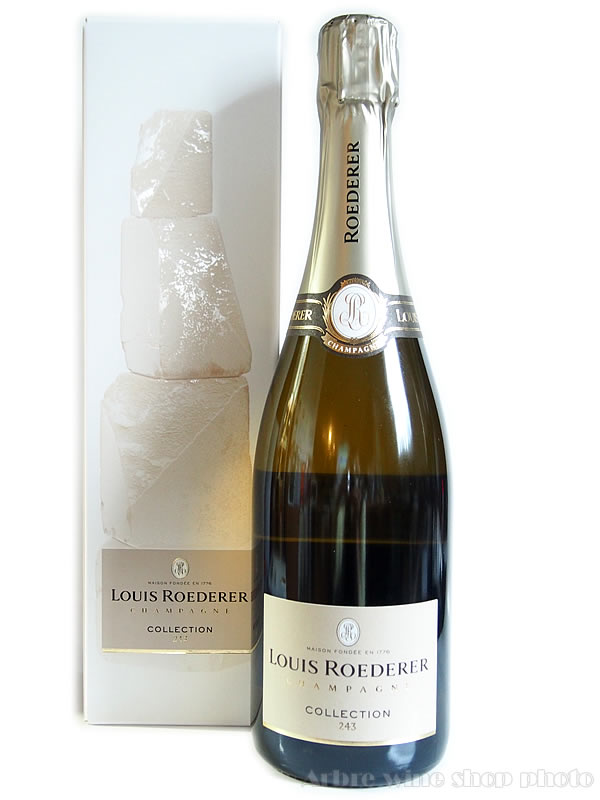 [NV]コレクション・243　ルイ・ロデレール　COLLECTION 243　LOUIS ROEDERER　白 750ml　[専用BOX][並行輸入品] フランスワイン　シャンパーニュ　ヴィンテージワイン　スパークリング｜アルベルワインショップ