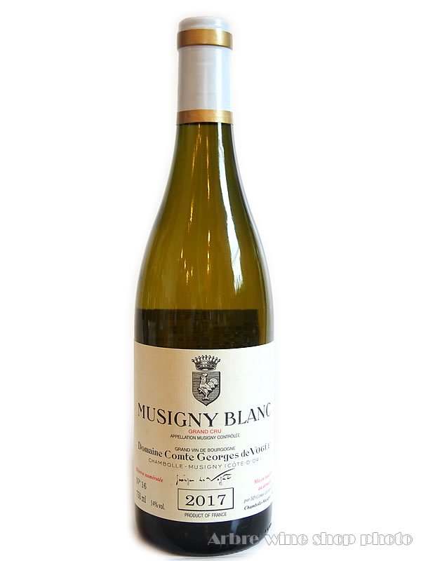 [2017]ミュジニー ブラン グラン クリュ/コント ジョルジュ ド ヴォギュエ　Musigny Blanc GRAND CRU/COMTE GEORGES DE VOGUE 　白 750ml　フランス　ブルゴーニュ｜アルベルワインショップ