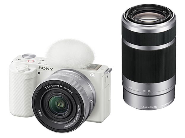 SONY VLOGCAM ZV-E10X ダブルズームレンズキット [白いこと] JAN 4548736167032