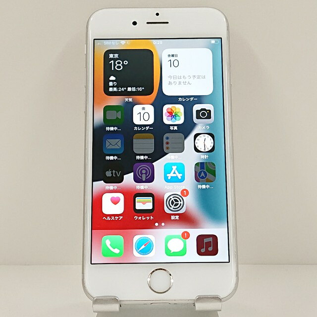 iPhone6s 32GB SIMフリー シルバー 送料無料 本体 c18739 【中古】