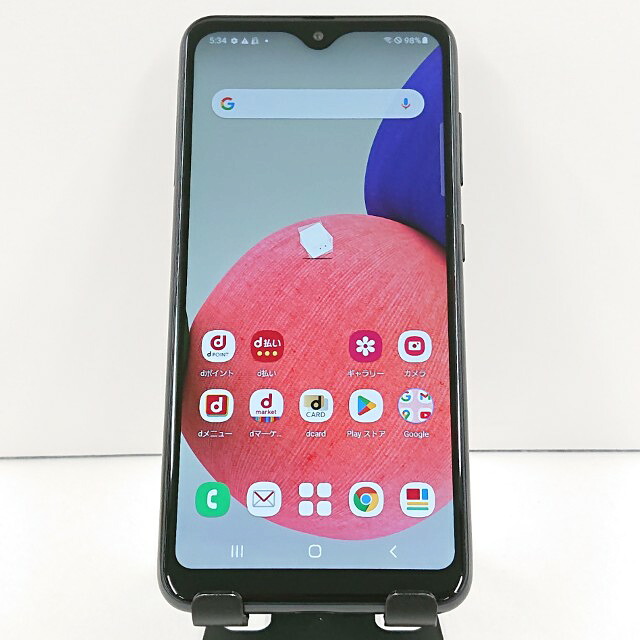 Galaxy A22 5G SC-56B ドコモ ブラック 送料無料 本体 c19019 【中古】
