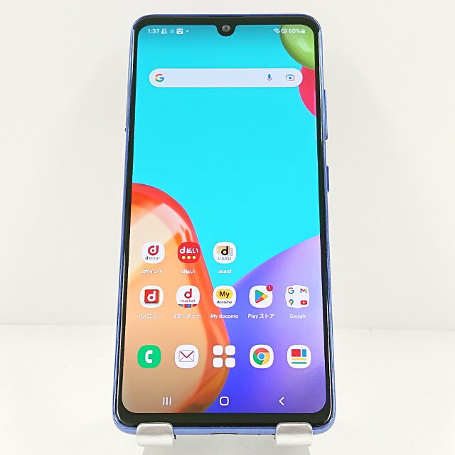 Galaxy A41 SC-41A ドコモ 青色 貨物輸送無料 本体 c19990 【中古】