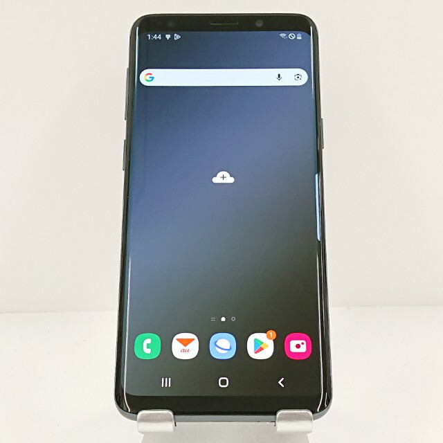 Galaxy S9 SCV38 au チタニウム 薄墨色 貨物輸送無料 本体 c19991 【中古】