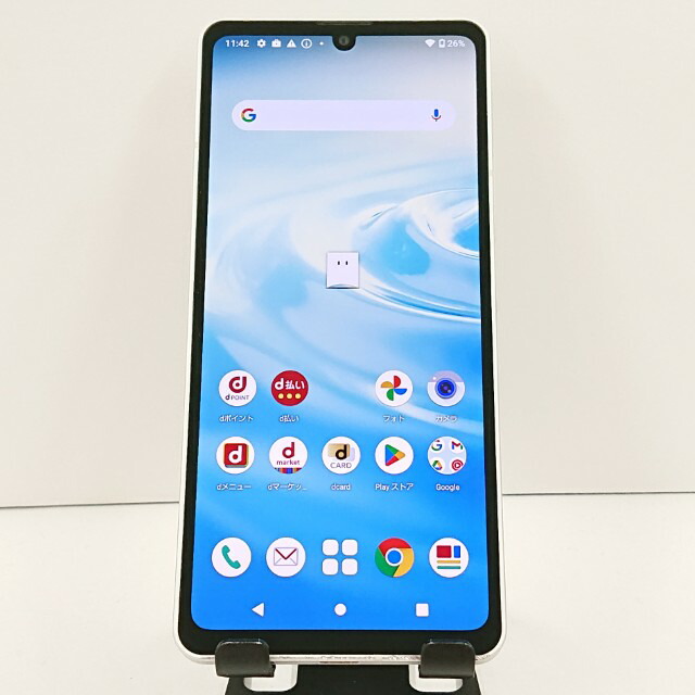 AQUOS sense6 SH-54B ドコモ しろがね色 貨物輸送無料 本体 c20035 【中古】