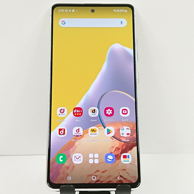 Galaxy A51 5G SC-54A ドコモ プリズム ブリックス 白いこと 貨物輸送無料 本体 c20090 【中古】