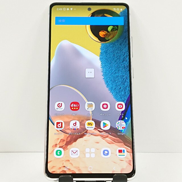 Galaxy A51 5G SC-54A ドコモ プリズム ブリックス 白いこと 貨物輸送無料 本体 c20091 【中古】