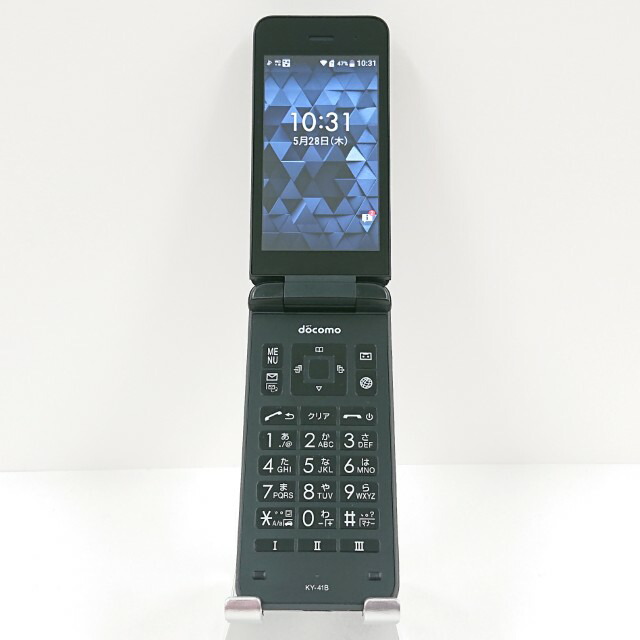 DIGNO ケータイ 第一義的 KY-41B ドコモ 黒いこと 貨物輸送無料 本体 c20197 【中古】