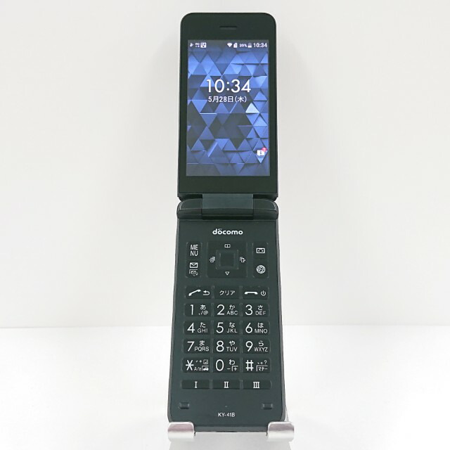 DIGNO ケータイ 第一義的 KY-41B ドコモ 黒いこと 貨物輸送無料 本体 c20199 【中古】