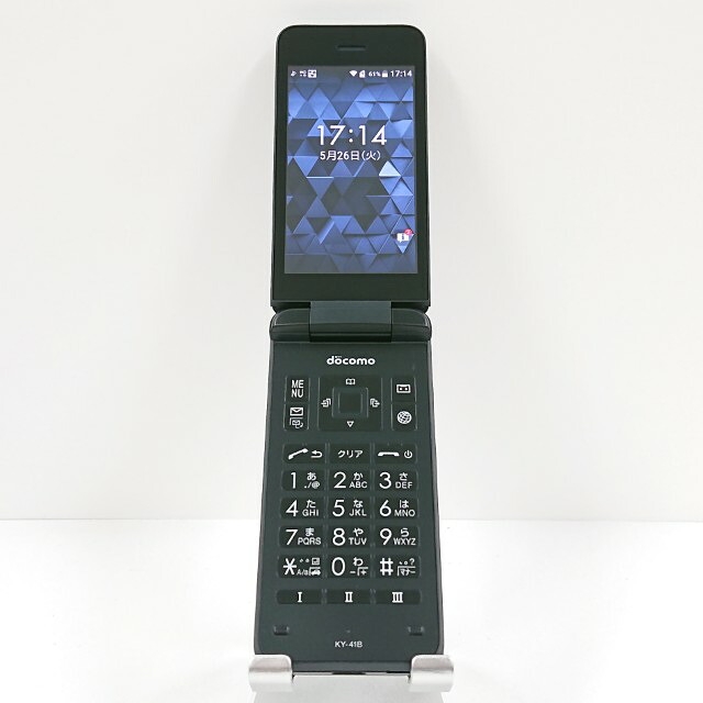 DIGNO ケータイ 第一義的 KY-41B ドコモ 黒いこと 貨物輸送無料 本体 c20202 【中古】