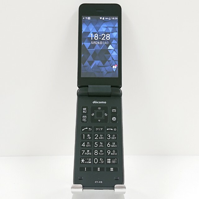 DIGNO ケータイ 第一義的 KY-41B ドコモ 黒いこと 貨物輸送無料 本体 c20208 【中古】