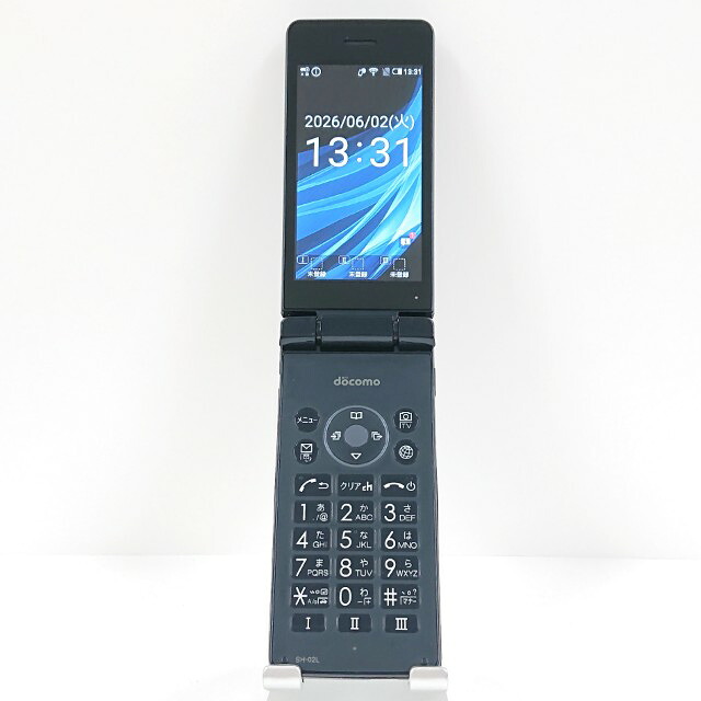 AQUOS ケータイ SH-02L ドコモ 黒いこと 貨物輸送無料 本体 c20394 【中古】
