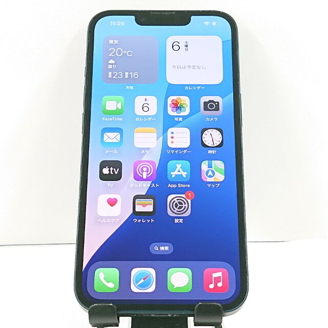 iPhone13 128GB SoftBank 真夜中 貨物輸送無料 本体 c20488 【中古】