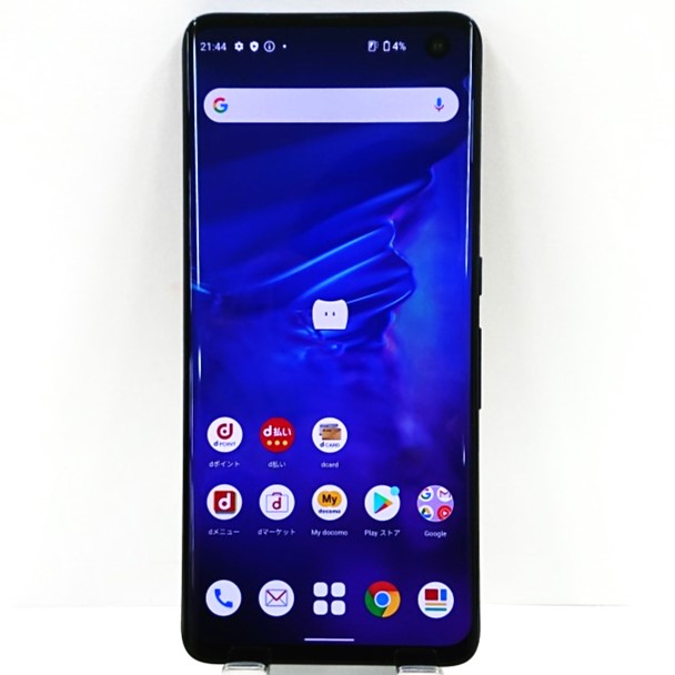 arrows 5G F-51A docomo ネイビーブラック 送料無料 本体 c02664 【中古】