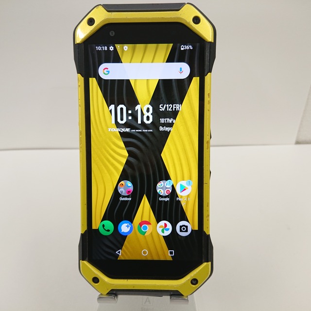 楽天市場】TORQUE 5G KYG01 au イエロー 送料無料 本体 c00275 【中古