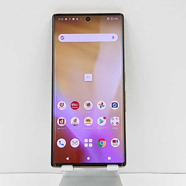 arrows NX9 F-52A docomo ゴールド 送料無料 本体 c02223 【中古】