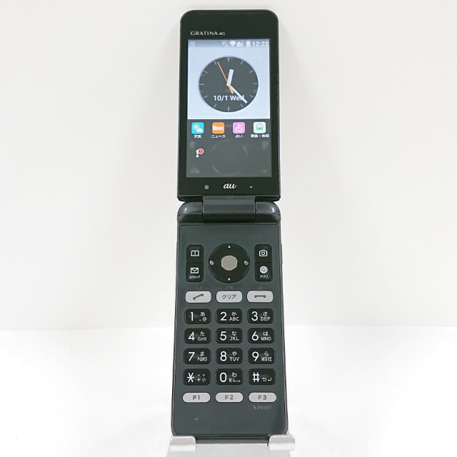楽天市場】京セラ KYOCERA au GRATINA 4G KYF31 ガラケー ブラック