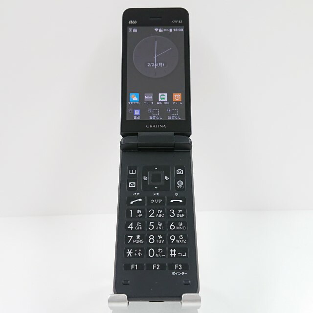 ☆Simフリー☆未使用品☆ GRATINA KYF42 ブラック Amazon | au GRATINA KYF42 SKA ブラック【SIMフリ−解除済】【au