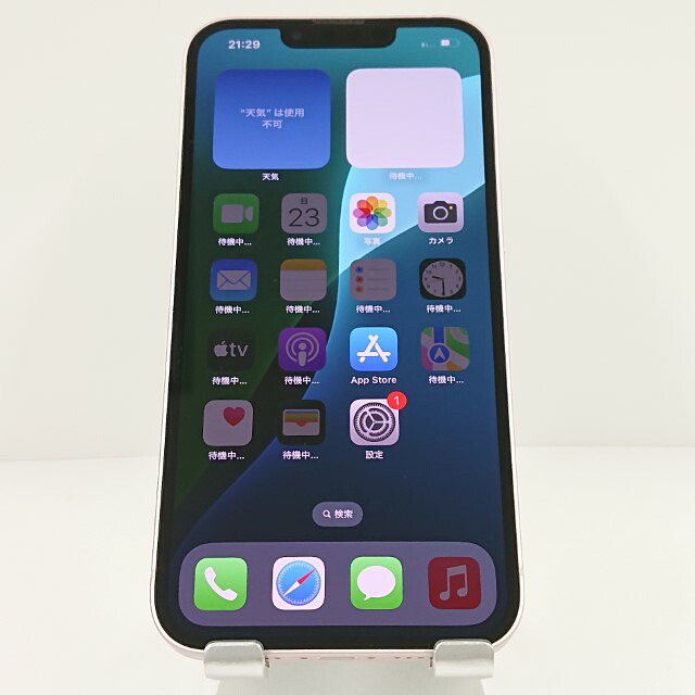 iPhone13 256GB au ピンク 送料無料 本体 c10203 【中古】 30,550円