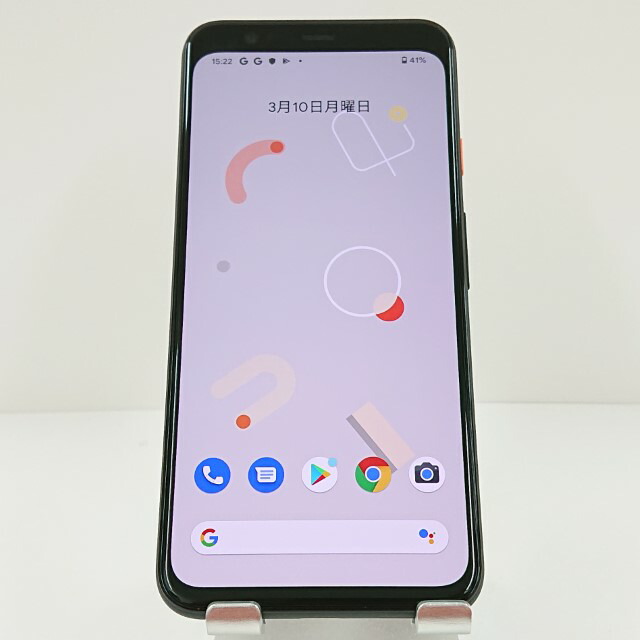 Google Pixel 4 SoftBank クリアリーホワイト 送料無料 本体 c10565 【中古】