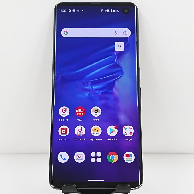 arrows 5G F-51A ドコモ ネイビーブラック 送料無料 本体 c13542 【中古】
