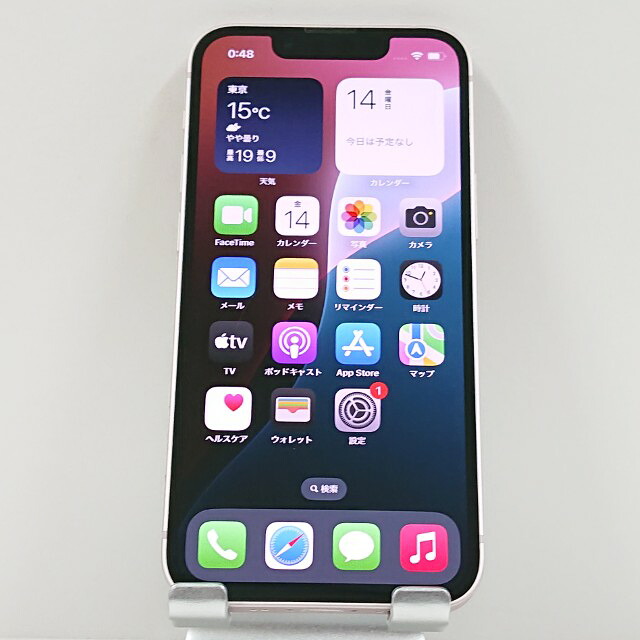 iPhone13 mini 128GB SIM無償性 サクラ色 貨物輸送無料 本体 c15499 【中古】 スマートフォン本体-スマートフォン・タブレット