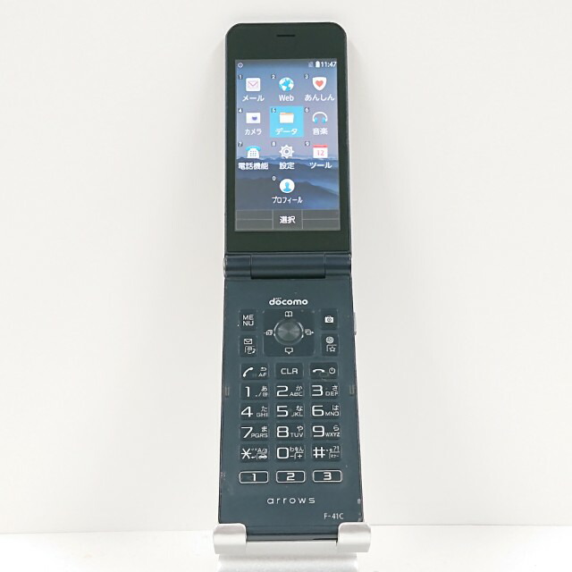 楽天市場】arrows ケータイ ベーシック F-41C ドコモ ネイビー 送料