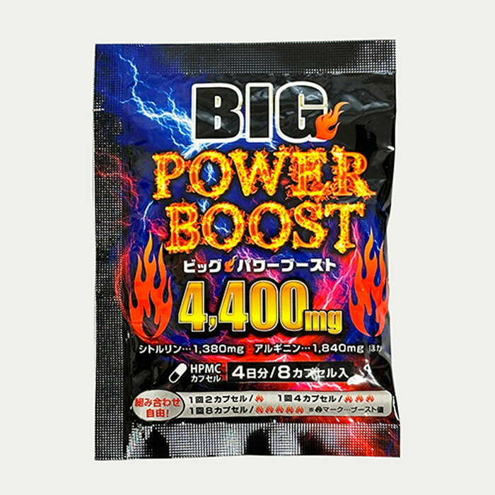 楽天市場】ライフサポート BIG POWER BOOST ビッグパワーブースト 8