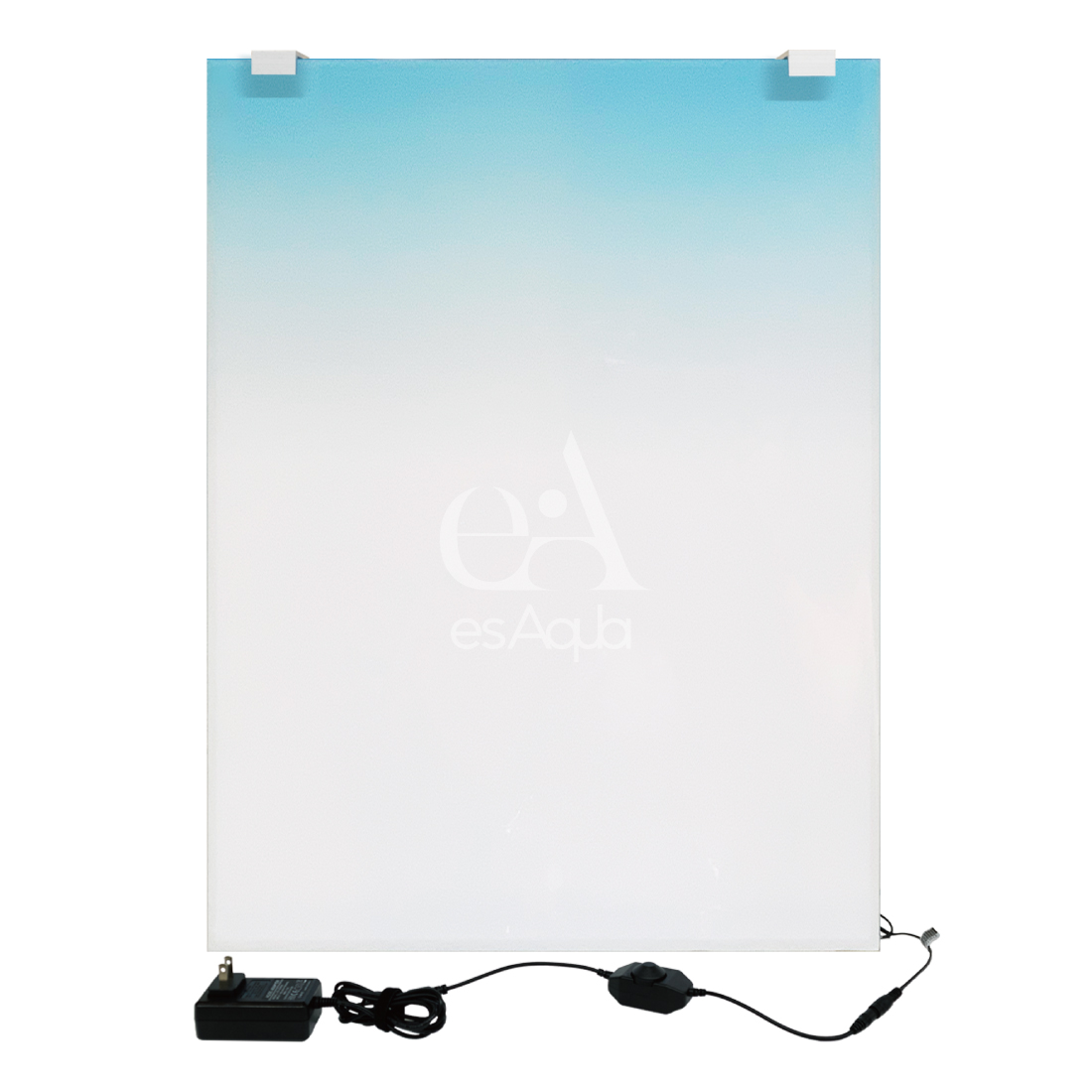 【楽天市場】esAqua 水槽 バック スクリーン (300×300) LEDライト