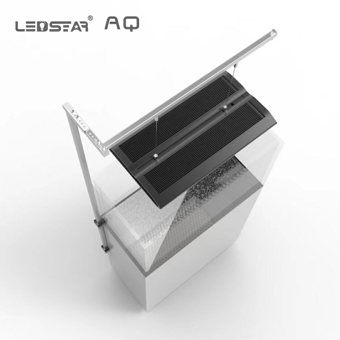 楽天市場】LEDSTAR ライトスタンド Hanging Kit 水槽 LEDライト 吊り