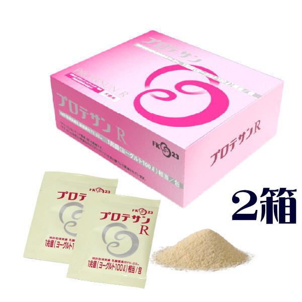 ２箱 プロテサンR 1.2g×62包 FK-23 FK23 protesun ニチニチ製薬 乳酸菌 サプリメント ニチニチ製薬 特許取得　1兆個相当の乳酸菌素材配合