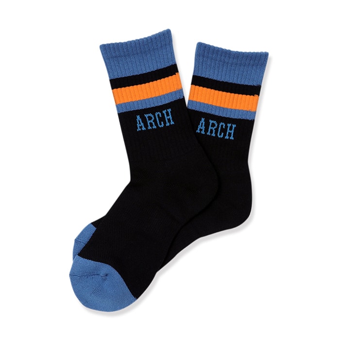 楽天市場 Arch アーチ グッズ ソックス Top Line Crew Mid Socks White Teal バスケ ウェア Arch アーチ 楽天市場店