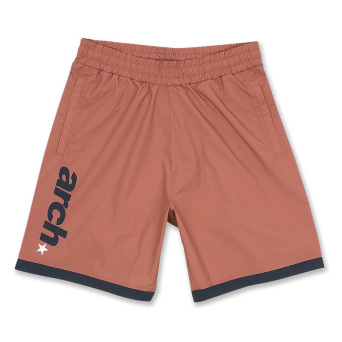 市場 Arch バスケットパンツ ネイビー border ショーツ アーチ side shorts