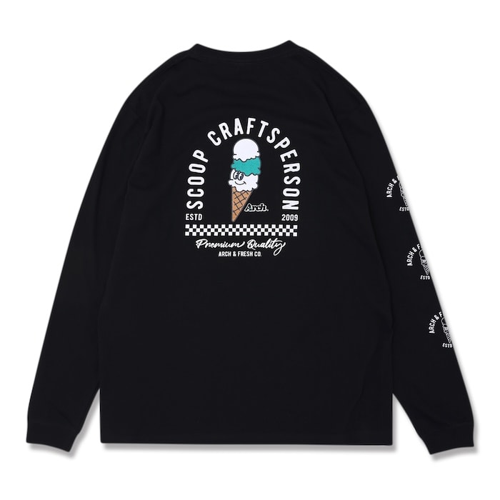【新品未使用】arch　ロンT　XL donutballerslst_bla2.jpg
