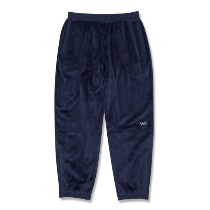 Arch hairy fleece wide pants【navy】 アーチ バスケ フリースワイドパンツ