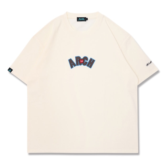 Arch apple hoop tee【off white】 アーチ バスケ 半袖Tシャツ