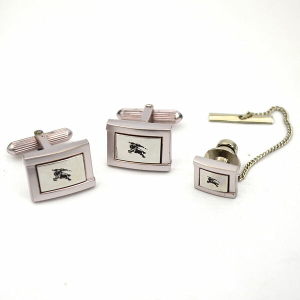楽天市場】【中古】 バーバリー カフス アクセサリー ゴールド