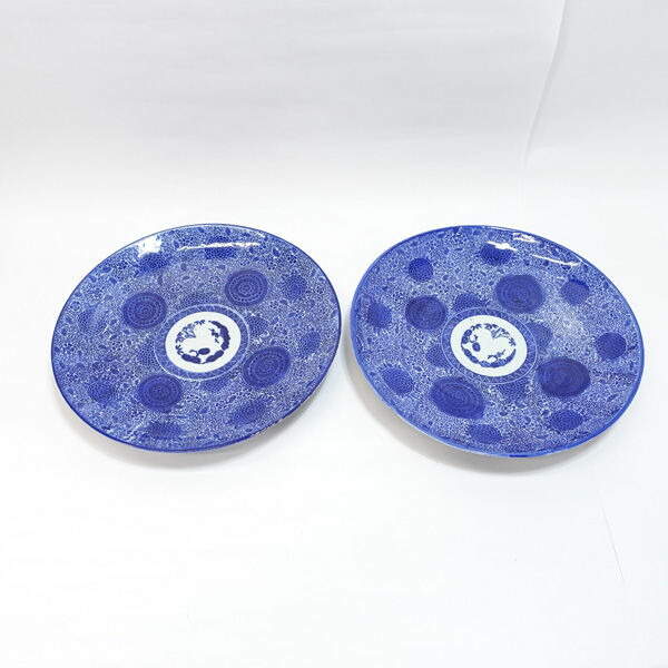 楽天市場】明治期 有田焼 尺三寸大皿(古伊万里)【古陶磁】【骨董品