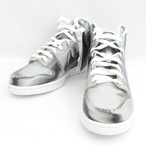 NIKE / ナイキ ◆ダンク ハイ/クロット/シルバー/凝結集團/27.5cm/タグ付き DH4444-900 【メンズ/MEN/男性/ボーイズ/紳士】【靴/クツ/シューズ/SHOES】 メンズファッション【中古】
